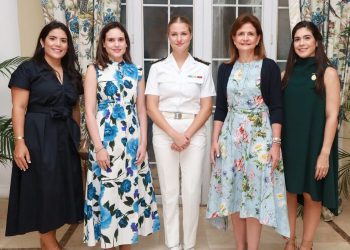 Vicepresidenta Peña sostiene encuentro con la princesa Leonor durante su estadía en RD