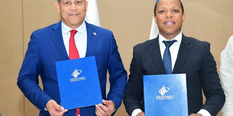 INTRANT y Fedomu trabajarán para fortalecer la seguridad vial y el transporte en los municipios