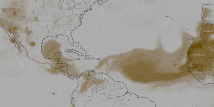 Llega al país este viernes una nube de polvo del Sahara: esto es lo que debes saber