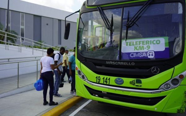 OMSA transportará usuarios del Teleférico de Los Alcarrizos desde el 29 de junio hasta el 9 de julio
