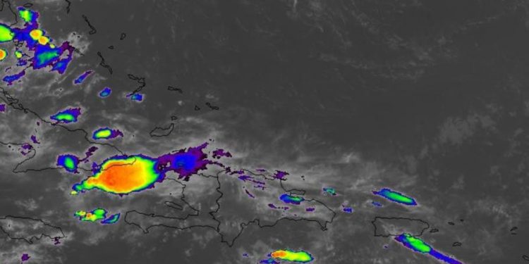 Una onda tropical generará lluvias sobre el territorio dominicano este jueves