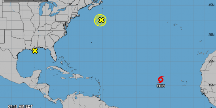 Indomet dice se prevé un fortalecimiento gradual de la tormenta Erin en los próximos días