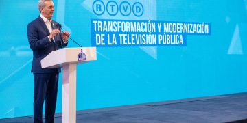 Presidente Abinader presenta la transformación y modernización de la televisión pública, RTVD Canal 4