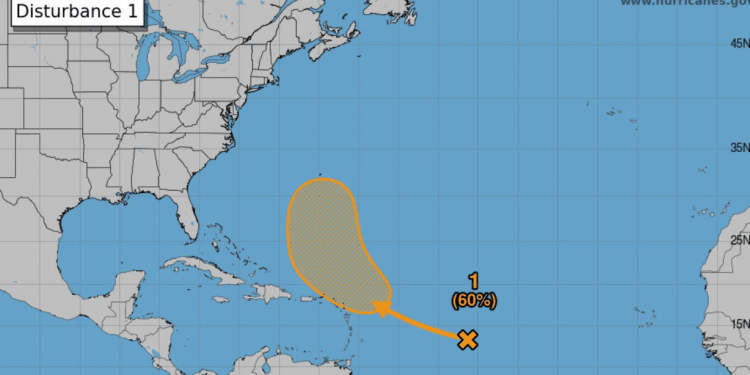 Sigue vigilancia de nuevo sistema cerca de Antillas Menores con posibilidad de desarrollo ciclónico