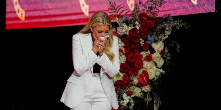 La viuda de Charlie Kirk dice que perdona al asesino de su esposo