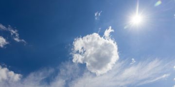 Este miércoles existirá un cielo mayormente soleado con algunos chubascos locales