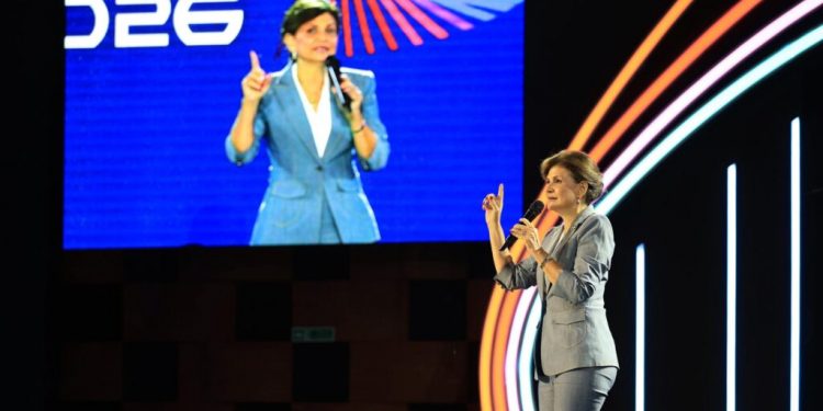 Raquel Peña participa en la presentación del Comité Organizador de los Juegos Centroamericanos y del Caribe 2026