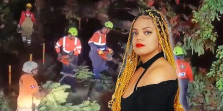 Muere joven arrastrada por cañada en Tamboril tras fuertes brisas y crecidas en Santiago