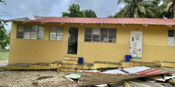 Lluvias causan daños en escuelas y sector aduanero