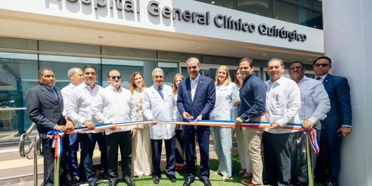 Abinader y ministro Bonilla inauguran Hospital Dr. José Joaquín Puello y completan la Ciudad Sanitaria