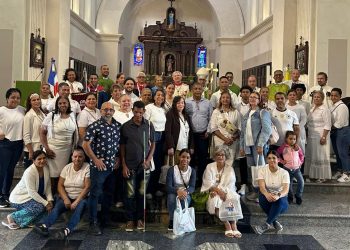 Más de 65 peregrinos participaron en el tercer Sendero de la Fe Santiago