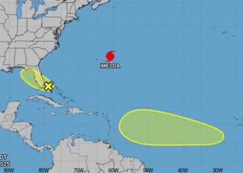 Indomet vigila área de baja presión cerca de Bahamas; no representa peligro para el país
