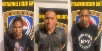 Apresan dos hombres y una mujer acusados de asaltar en rutas de concho en Santiago