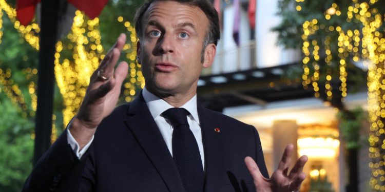 Macron enviará fuerzas a la Franja de Gaza