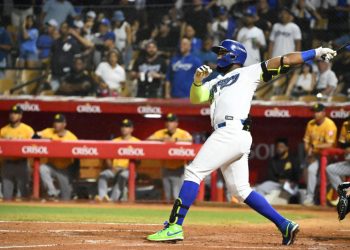 Mel Rojas Jr. da un grand slam y Licey corta rachas al derrotar 7-1 a las Águilas