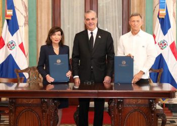 Presidente Abinader y gobernadora Kathy Hochul anuncian un acuerdo histórico para fortalecer lazos económicos y culturales e impulsar la inversión y la innovación entre Nueva York y República Dominicana