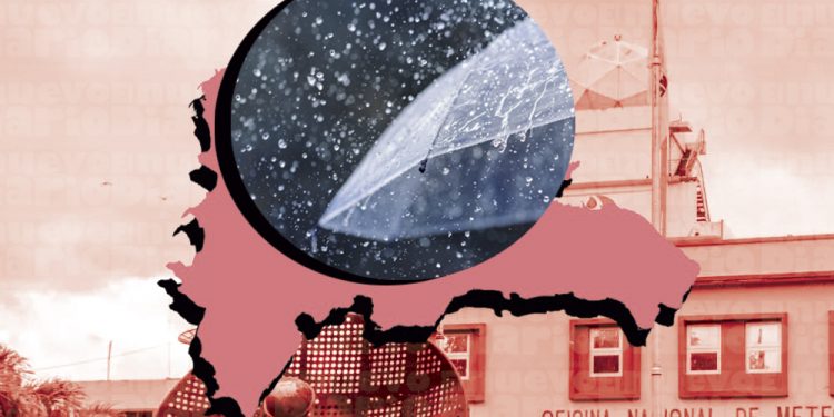 Indomet prevé chubascos y temperaturas frescas para este domingo