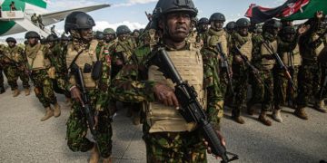 Llegan 230 polícias kenianos para la lucha contra los pandilleros