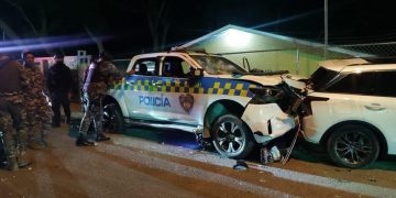 PN y DIGESETT investigan accidente de patrulla en Villa González que dejó un muerto y un herido