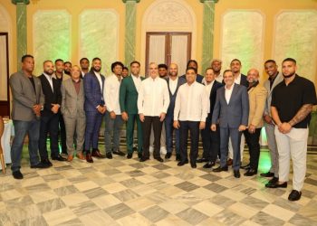 Presidente Luis Abinader se reúne con estrellas de Grandes Ligas