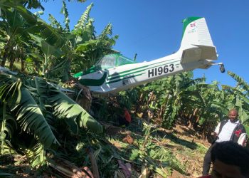 Autoridades investigan razones por las que avioneta cayó en Hatillo Palma, Monte Cristi