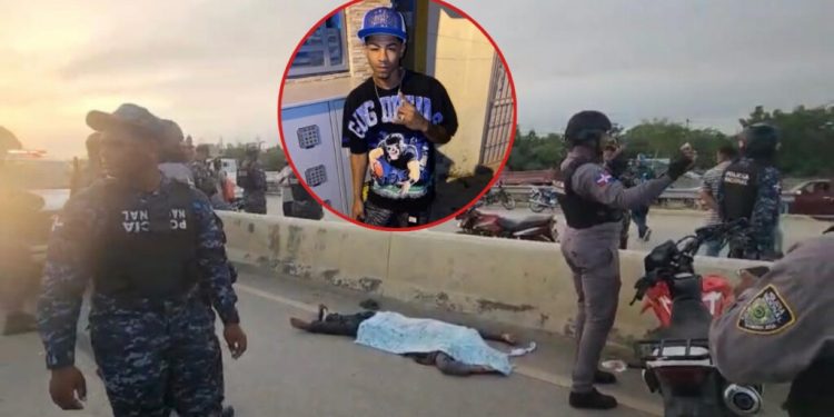 Abaten a presunto asaltante minutos después de atracar a supervisor de estación Texaco en la Circunvalación Norte de Santiago