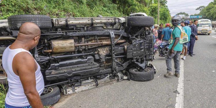 Las muertes y los heridos por accidentes de tránsito se redujeron en el año 2025