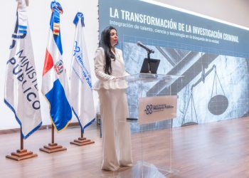 Yeni Berenice Reynoso anuncia "proceso histórico" con la tecnificación de investigación criminal en RD