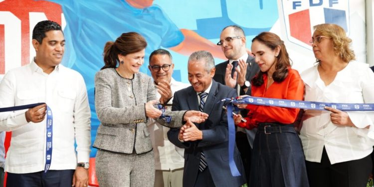 Inauguran Centro de Alto Rendimiento de la Federación Dominicana de Fútbol