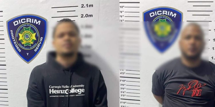 Dos hombres son apresados luego de tirotear una patrulla policial en Santiago