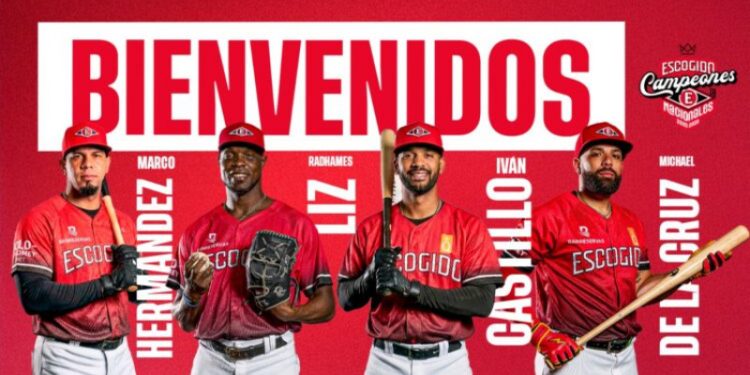 De la Cruz, Liz, Hernández y Castillo firman como agentes libres con el Escogido