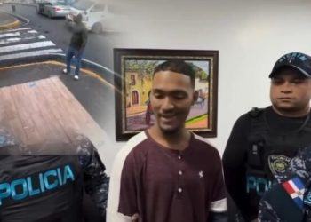 Se entrega acusado de asaltar a mujer en Santiago y niega conocer a cómplice