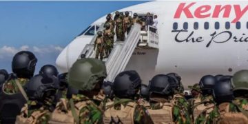 Regresan a Kenia 208 policías desplegados en la misión de seguridad internacional en Haití