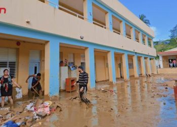 Infraestructura Escolar trabaja en rehabilitación de siete escuelas afectadas por inundaciones en Gaspar Hernández