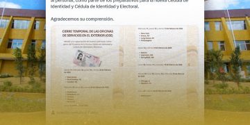 JCE anuncia cierre de oficinas en el exterior por capacitación sobre nueva cédula