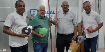Alcaldía de Santiago entrega utilería deportiva diferente instituciones