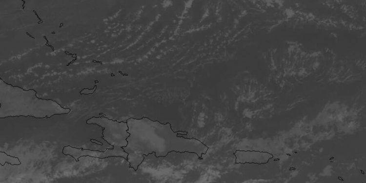 El Indomet prevé pocas lluvias en gran parte del país este lunes