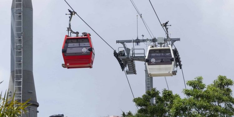 Cerrarán línea 1 del Teleférico de Santo Domingo y Santiago por nueve días