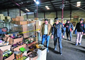 Incautan más de 2.3 millones en productos ilícitos durante la Semana Santa