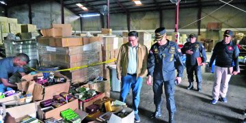 Incautan más de 2.3 millones en productos ilícitos durante la Semana Santa