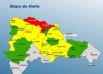 Puerto Plata y Espaillat están en alerta roja; COE aumenta alerta para algunas provincias
