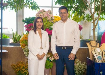 Ministro David Collado recibe visita de la embajadora de los Estados Unidos, Leah Campos