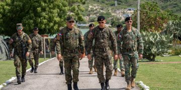 Ministro de Defensa supervisa zona fronteriza en Jimaní para fortalecer esquemas de seguridad y defensa