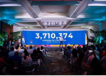 RD recibe más 3,7 millones de visitantes en primer trimestre