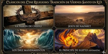 Clásicos del cine religioso marcan la tradición del Viernes Santo en los hogares dominicanos