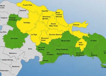 El COE mantiene 11 provincias en alerta amarilla y 11 en verde por efectos de vaguada