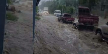 Desbordamiento de ríos provocan inundaciones en Santiago Rodríguez
