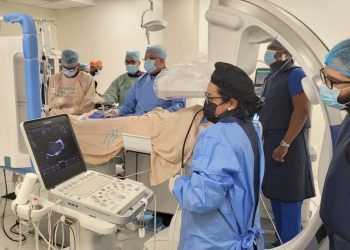Hospital Cabral y Báez realiza con éxito cierre percutáneo de cardiopatías estructurales; procedimiento de alta complejidad