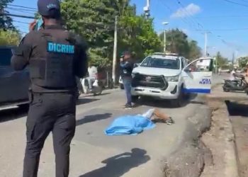 Hombre es ultimado a tiros y abandonan su cadáver en carretera de Don Pedro, Santiago