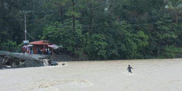 El COE cierra acceso al río Nizao y a otros afluentes por condiciones peligrosas